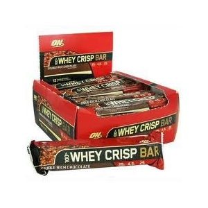 Optimum Nutrition 100% Whey Crisp Bar 12 шт