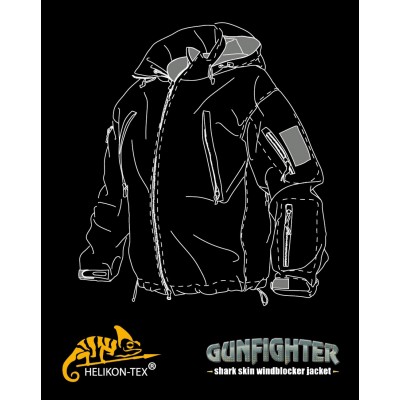 Куртка "Gunfighter Shark Skin", camogrom
