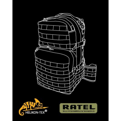 Рюкзак Helikon Ratel 25L, A-Tacs