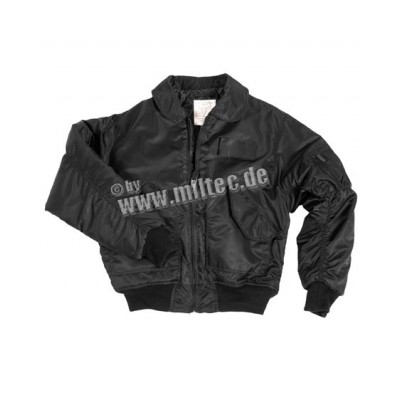 Летная куртка US CWU Mil-Tec, черная