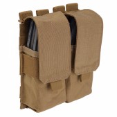 Подсумок 5.11 Stacked Double Mag Pouch w/ cover, койот