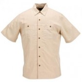 Рубашка 5.11 Covert Casual Plaid short sleeve Shirt, dark straw