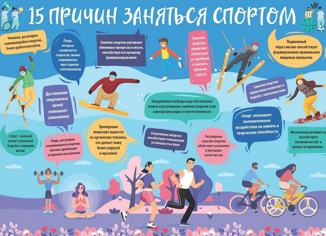 Почему нужно заниматься спортом?