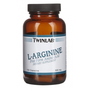 Twinlab L-arginin (500 мг)