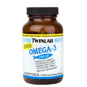 Twinlab Omega-3 Fish Oil 1000mg (50капс)