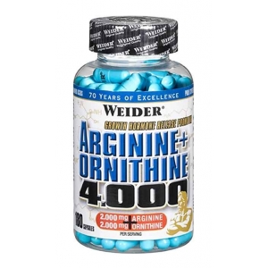 Weider Arginine + Ornithine 4000 (180капс)
