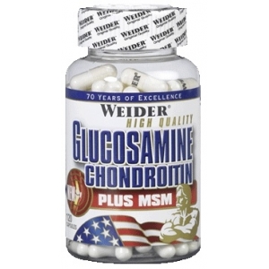 Weider Glucosamine + Chondroitin plus MSM (120капс)