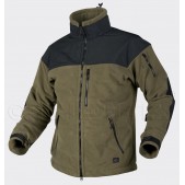 Флисовая куртка Helikon Classic Army Windblocker Fleece Jacket, олива-черная
