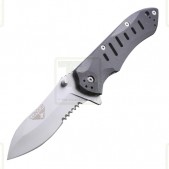 Нож Condor barracuda folding knife (Серрейторное лезвие)