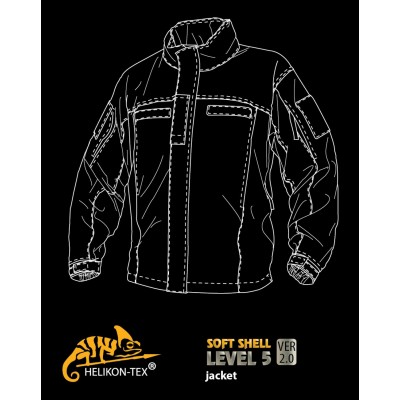 Куртка Helikon Level 5 Soft Shell VER 2.0, UCP