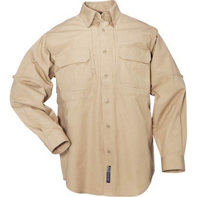 Рубашка 5.11 Tactical Shirt - Long Sleeve, Cotton, койот